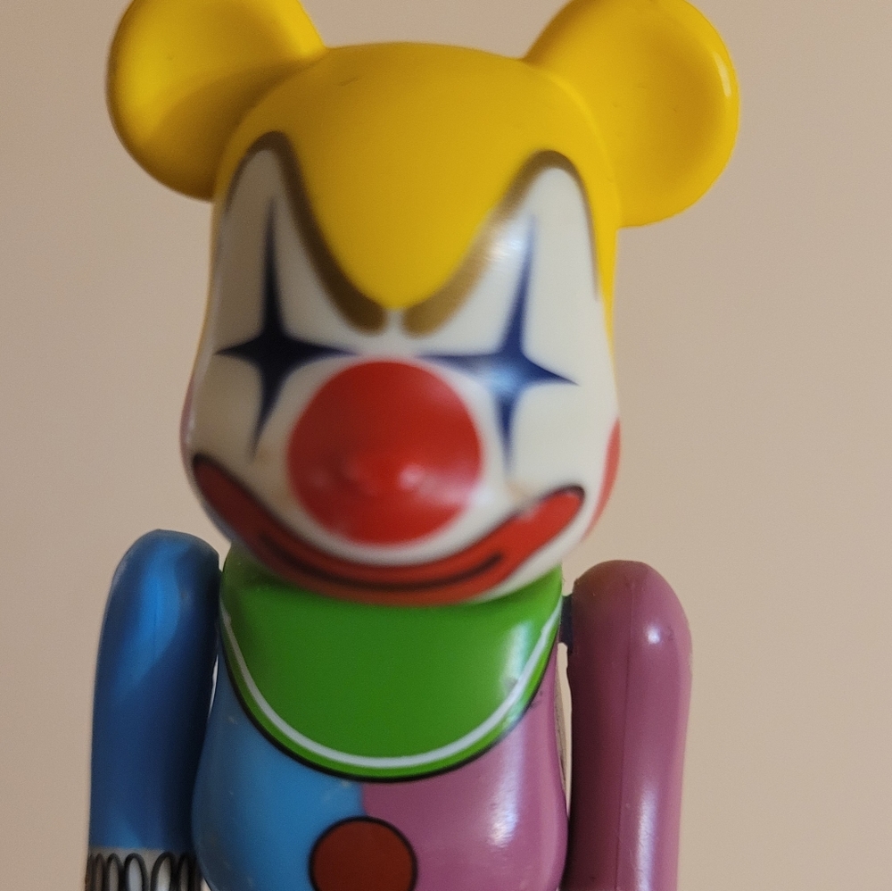 Medicom "scary clown" Bearbrick limited Halloween edition (sold as its)